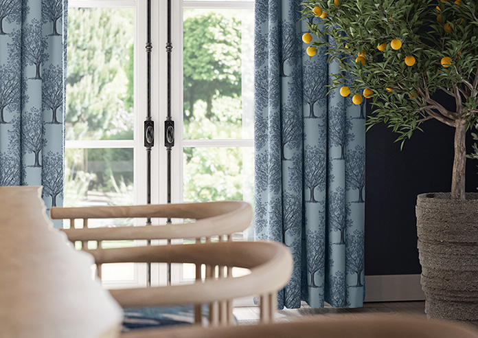 Classic Woodland, Monochrome - Made to Measure Curtains - Image 5